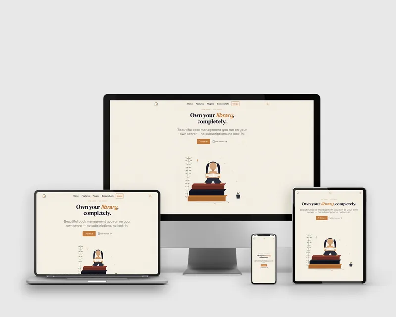 BookNook project screenshot