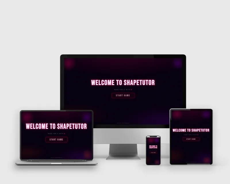 ShapeTutor project screenshot
